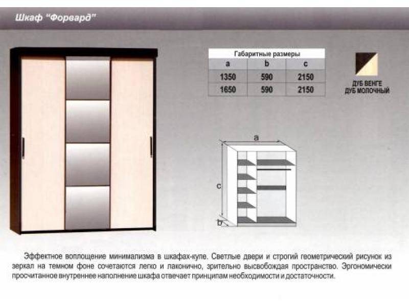 шкаф - купе форвард в Волгограде