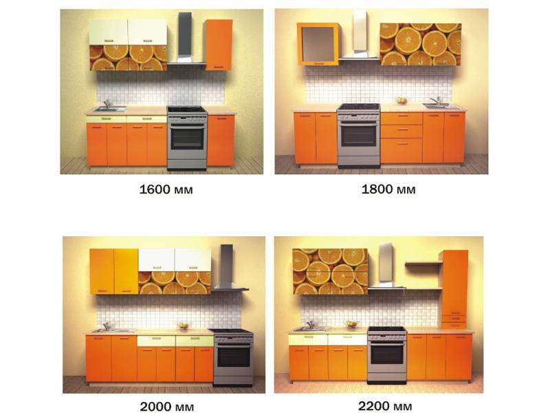 кухонный гарнитур апельсин в Волгограде