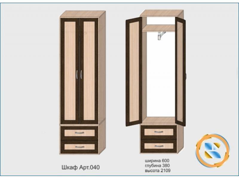 шкаф арт 040 в Волгограде