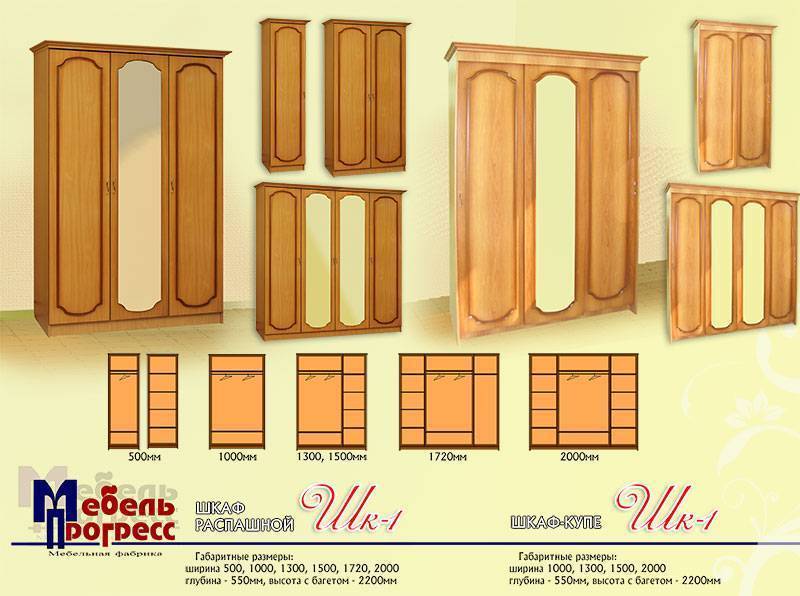 шкаф распашной «шк-1» в Волгограде
