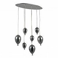 подвесная люстра ideal lux clown sp7 cromo в Волгограде