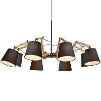 подвесная люстра arte lamp pinoccio a5700lm-8bk в Волгограде