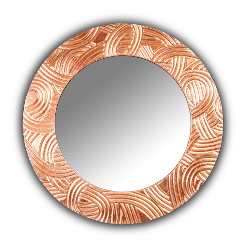 зеркало круглое бронзовое с рельефом диаметр 90 см mystery в Волгограде