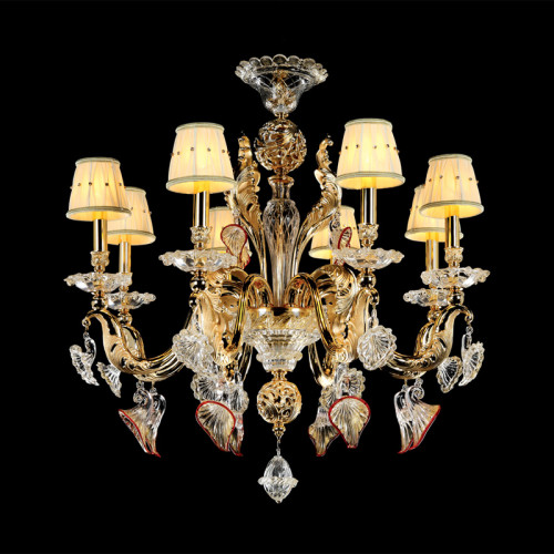 люстра md102729-8a от illuminati золото/янтарная в Волгограде