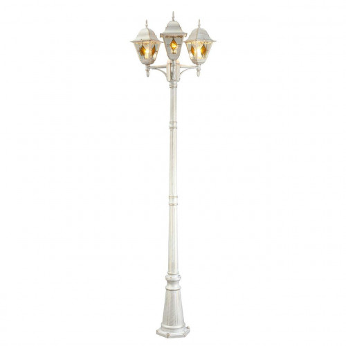 садово-парковый светильник arte lamp berlin a1017pa-3wg в Волгограде