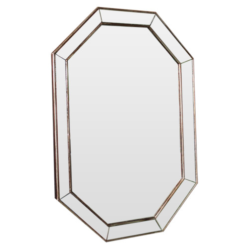 зеркало венецианское восьмиугольное вытянутое в состаренной раме ludovic base в Волгограде