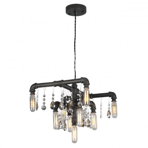 подвесная люстра lussole loft 9 lsp-9379 в Волгограде