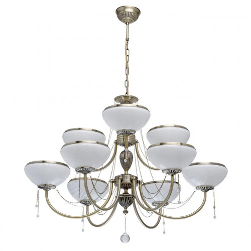 подвесная люстра mw-light фелиция 347019309 белая в Волгограде