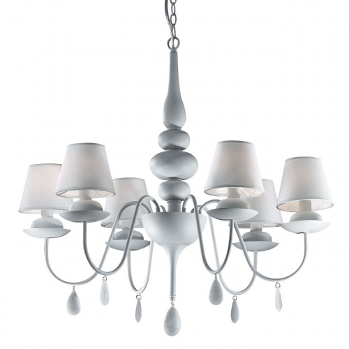 подвесная люстра ideal lux blanche sp6 bianco в Волгограде