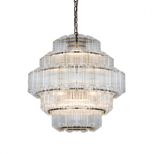 люстра vittoria 10a clear от delight collection прозрачная в Волгограде