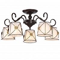 потолочная люстра arte lamp 72 a5495pl-5br в Волгограде