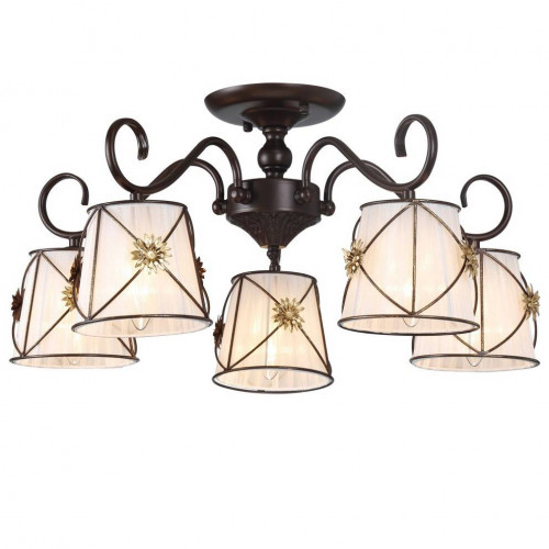 потолочная люстра arte lamp 72 a5495pl-5br в Волгограде