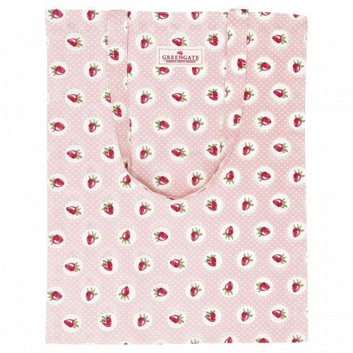 сумка хлопковая strawberry pale pink в Волгограде