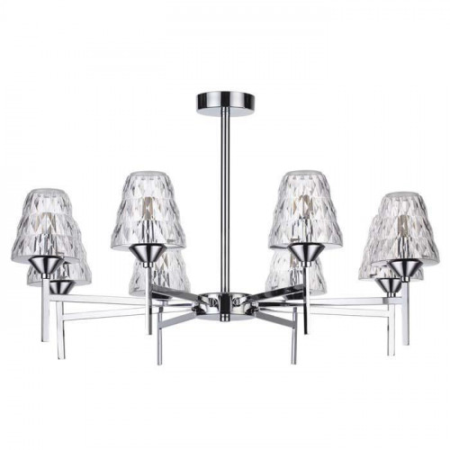 потолочная светодиодная люстра lumion gerana 3598/48cl хром в Волгограде