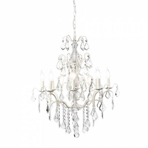 люстра meridian белая, прозрачная в Волгограде