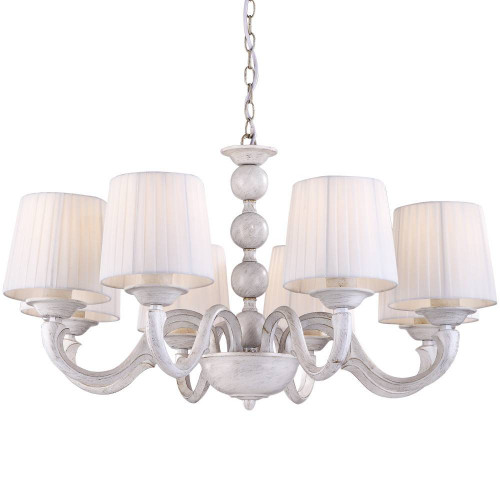 подвесная люстра arte lamp alba a9395lm-8wg в Волгограде
