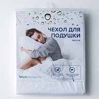 чехол защитный на подушку с мембраной blue sleep hybrid 050*070 в Волгограде