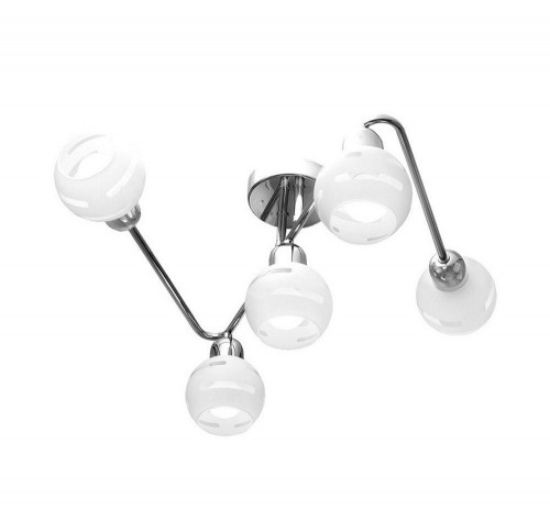 потолочная люстра idlamp agostina 361/5a-whitechrome в Волгограде