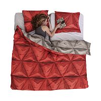постельное белье оригами красный (200*220) в Волгограде