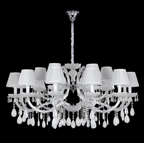 подвесная люстра crystal lux blanca sp18 белая в Волгограде