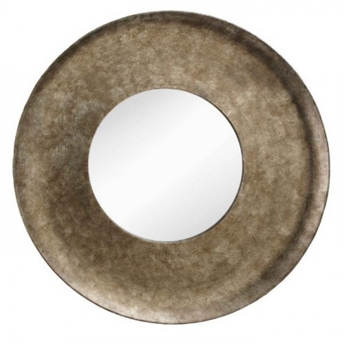 зеркало круглое большое состаренное в широкой раме farran antique в Волгограде