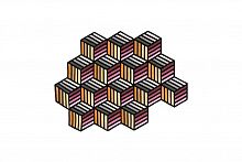 ковер parquet hexagon orange 305x188 от gan в Волгограде