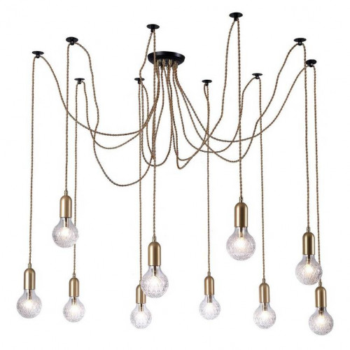 подвесная люстра arte lamp 70 a8040sp-10sg в Волгограде