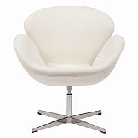 кресло swan chair кремовое в Волгограде