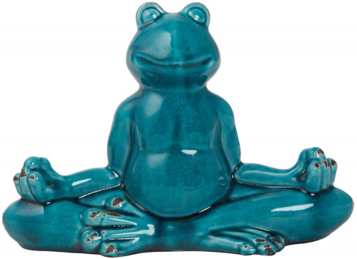 декор frog blue meditation в Волгограде