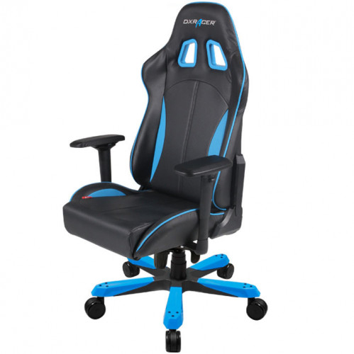 кресло геймерское dxracer king ks57 черно-синее в Волгограде