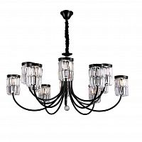 подвесная люстра newport 31106+6/c black+gold в Волгограде