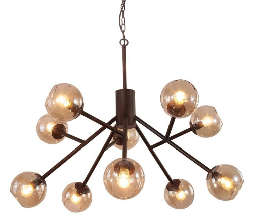 подвесная люстра crystal lux bueno sp-pl10 в Волгограде