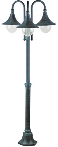 садово-парковый светильник arte lamp malaga a1086pa-3bg в Волгограде