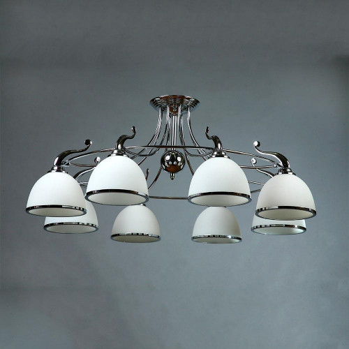потолочная люстра brizzi almeria ma02401cb/008 chrome в Волгограде