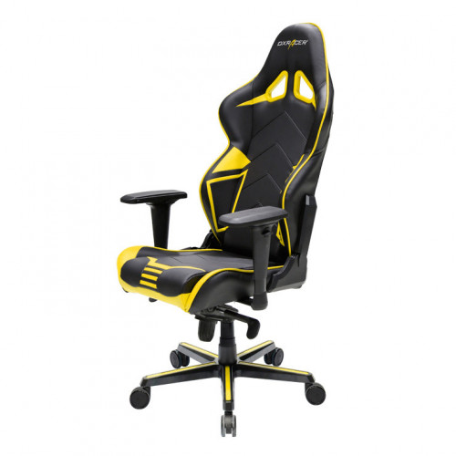 кресло геймерское dxracer racing rv131 черно-желтое в Волгограде