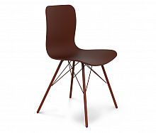 стул dsr коричневый s40 (eames style) в Волгограде