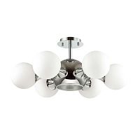 потолочная люстра odeon light miolla 3972/7c белая в Волгограде