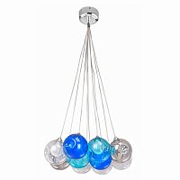 люстра bocci blue 10 прозрачное, голубое, пепельное стекло в Волгограде