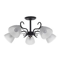 потолочная люстра idlamp marsell 277/5pf-black в Волгограде