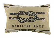 подушка с морским узлом nautical knot natural в Волгограде