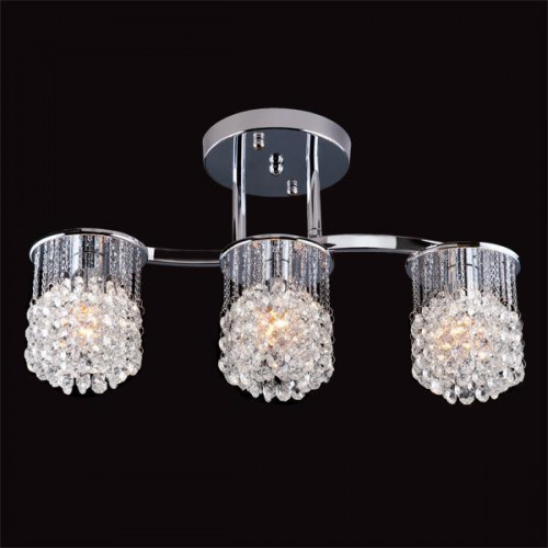 потолочная люстра eurosvet 3222/3 хром strotskis в Волгограде