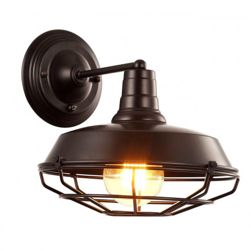 бра arte lamp ferrico a9183ap-1bk в Волгограде