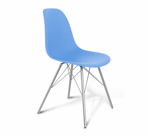 стул dsr голубой s37 (eames style) в Волгограде