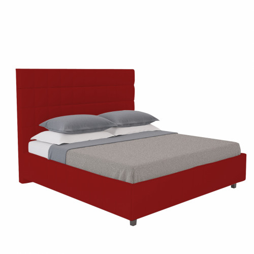 кровать большая 200х200 shining modern красная в Волгограде