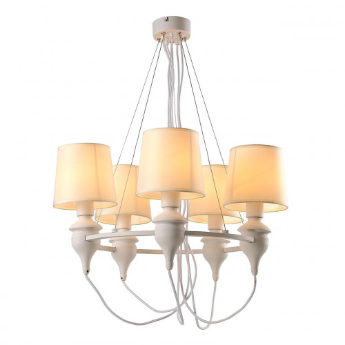 подвесная люстра arte lamp sergio a3326lm-5wh в Волгограде