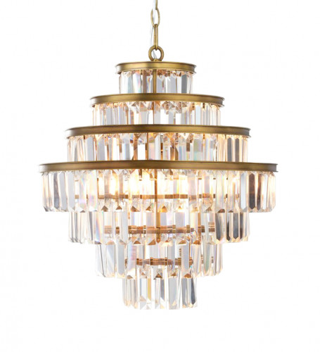 люстра alaine 50 латунь, прозрачное стекло в Волгограде