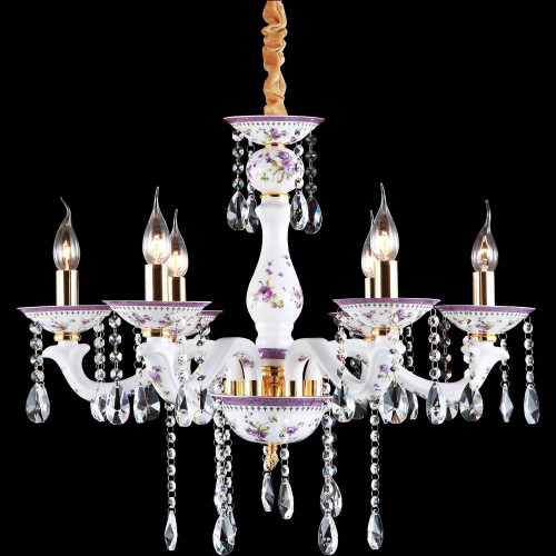 подвесная люстра arte lamp contessa a6613lm-6go в Волгограде