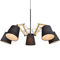 подвесная люстра arte lamp pinoccio a5700lm-5bk в Волгограде