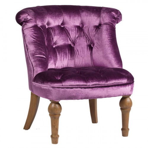 кресло sophie tufted slipper chair сиреневое в Волгограде