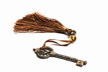 подхват для штор key with tassel brown в Волгограде